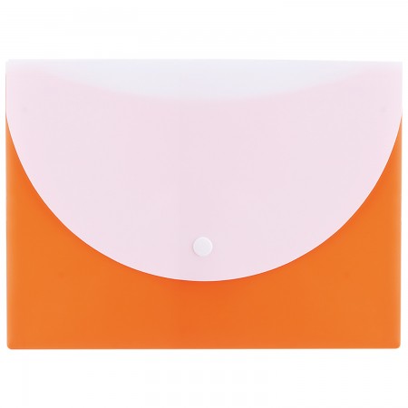 Mapa plastic cu buton a5 div. culori neon deli