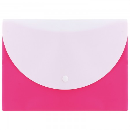 Mapa plastic cu buton a5 div. culori neon deli