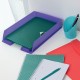 Mapa plastic cu elastic corai 150 coli reciclabila colour'breeze esselte