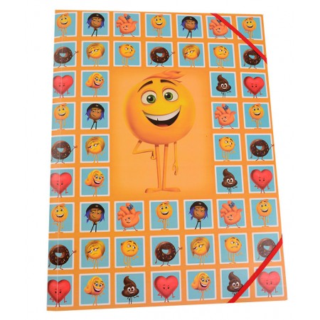 Mapa plastic cu elastic emoji pigna