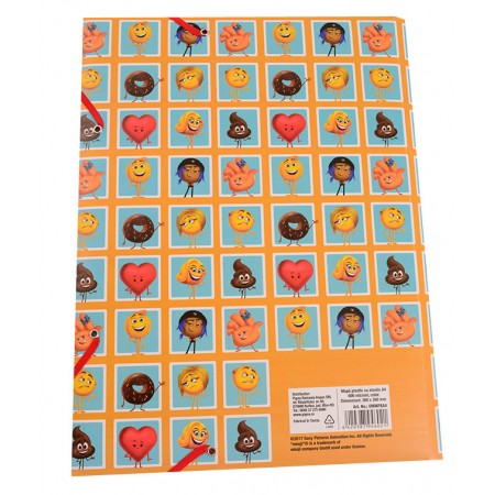 Mapa plastic cu elastic emoji pigna