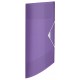 Mapa plastic cu elastic lavanda 150 coli reciclabila colour'breeze esselte Mapa plastic cu elastic lavanda 150 coli reciclabila colour'breeze esselte