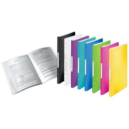 Mapa prezentare 40 folii turcoaz metalizat wow leitz