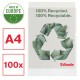 Mapa protectie a4 100 microni 100/set recycle esselte