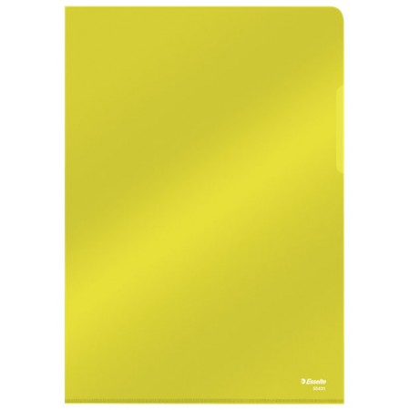 Mapa protectie a4 cristal tip l galben 25/set 150 microni esselt Mapa protectie a4 cristal tip l galben 25/set 150 microni esselt