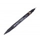 Marker cd 2 capete 0.5/1mm negru deli