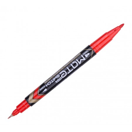 Marker cd 2 capete 0.5/1mm rosu deli
