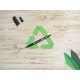 Marker cd 2 capete albastru twin pilot