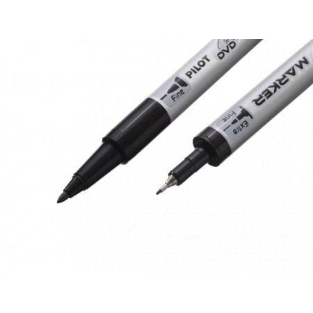 Marker cd 2 capete negru twin pilot