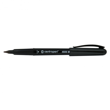 Marker cd negru 1.0mm 4606m centropen
