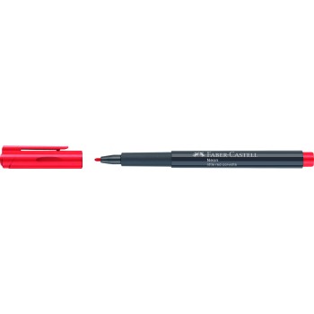 Marker creativ rosu neon faber-castell Marker creativ rosu neon faber-castell