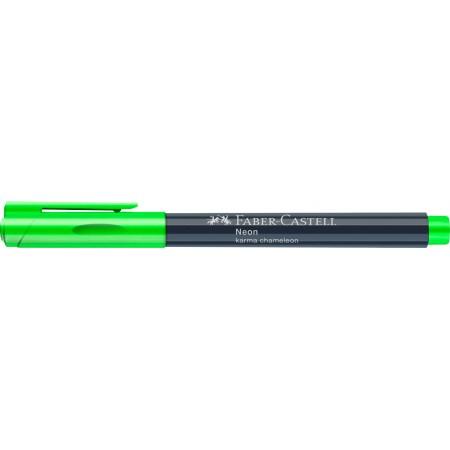 Marker creativ verde neon faber-castell