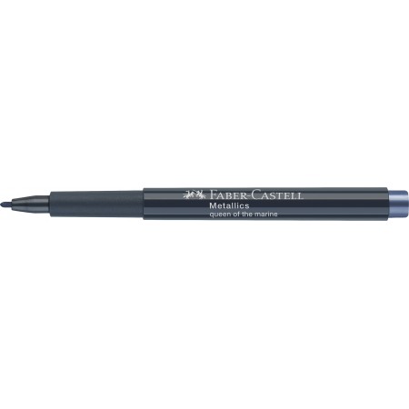 Marker metallics bleumarin faber-castell