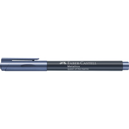 Marker metallics bleumarin faber-castell