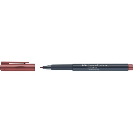 Marker metallics rosu purpuriu faber-castell