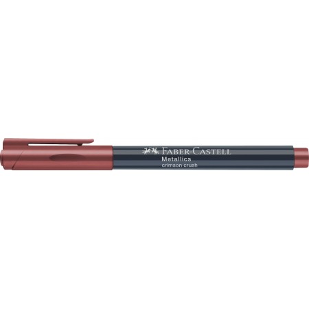 Marker metallics rosu purpuriu faber-castell