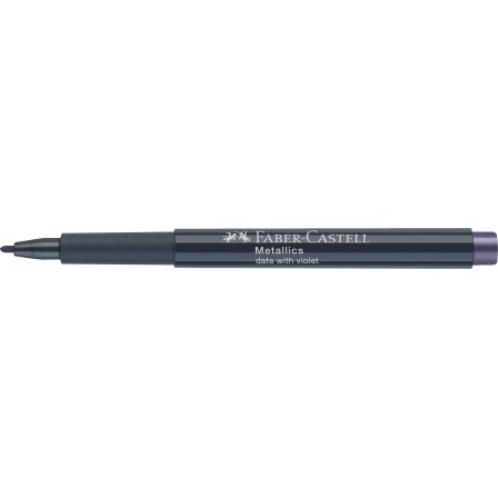 Marker metallics violet faber-castell