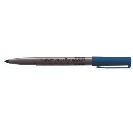 Marker permanent albastru 1.0mm 1445 bic
