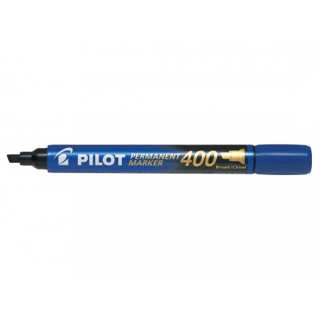 Marker permanent albastru varf tesit 4mm p400 pilot Marker permanent albastru varf tesit 4mm p400 pilot
