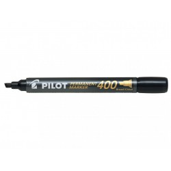 Marker permanent negru varf tesit 4mm p400 pilot