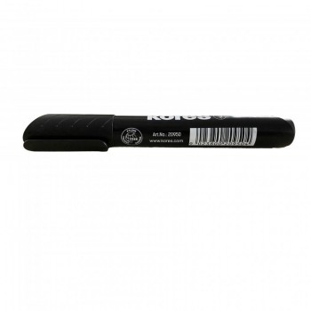 Marker permanent negru varf tesit kores