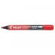 Marker permanent rosu varf rotund 3mm 100 pilot