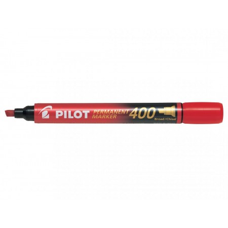 Marker permanent rosu varf tesit 4mm p400 pilot
