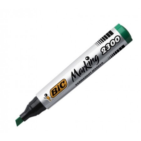 Marker permanent verde varf tesit 2300 bic