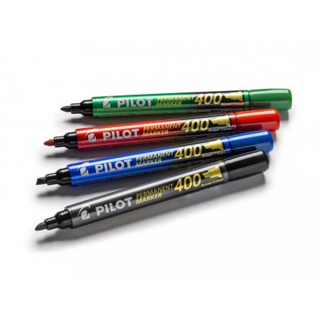 Marker permanent verde varf tesit 4mm p400 pilot