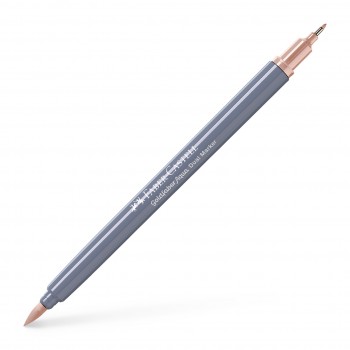 Marker solubil 2 capete goldfaber apricot 116 faber-castell