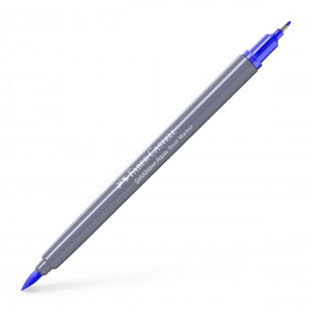 Marker solubil 2 capete goldfaber levantica inchis 197 faber-castell
