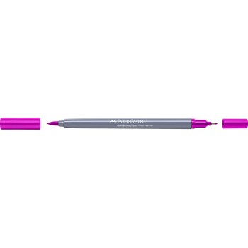 Marker solubil 2 capete goldfaber magenta 228 faber-castell