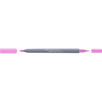 Marker solubil 2 capete goldfaber magenta deschis 119 faber-castell