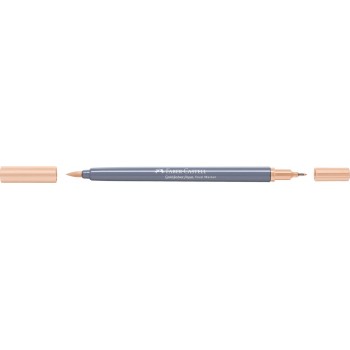 Marker solubil 2 capete goldfaber nisipiu 281 faber-castell