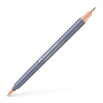 Marker solubil 2 capete goldfaber nisipiu 281 faber-castell