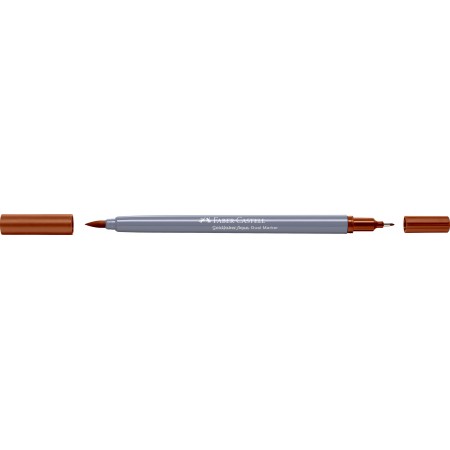 Marker solubil 2 capete goldfaber ocru ars 187 faber-castell Marker solubil 2 capete goldfaber ocru ars 187 faber-castell