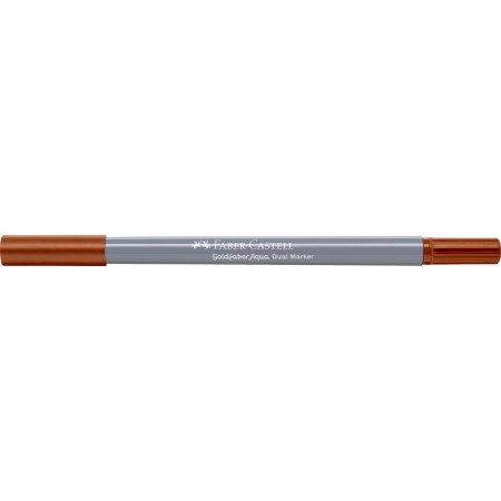 Marker solubil 2 capete goldfaber ocru ars 187 faber-castell Marker solubil 2 capete goldfaber ocru ars 187 faber-castell