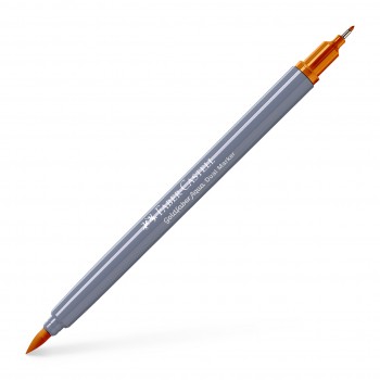 Marker solubil 2 capete goldfaber ocru deschis 183 faber-castell