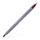 Marker solubil 2 capete goldfaber rosu muscata 227 faber-castell