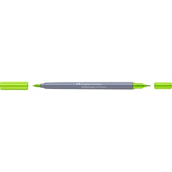 Marker solubil 2 capete goldfaber verde deschis 171 faber-castell