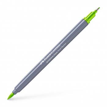 Marker solubil 2 capete goldfaber verde deschis 171 faber-castell
