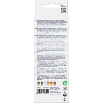 Marker solubil 2 capete set 6 buc toscana goldfaber faber-castell Marker solubil 2 capete set 6 buc toscana goldfaber faber-castell