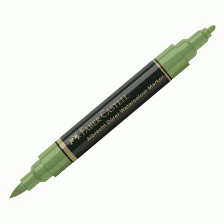 Marker solubil verde oliv 167 a.durer faber-castell Marker solubil verde oliv 167 a.durer faber-castell