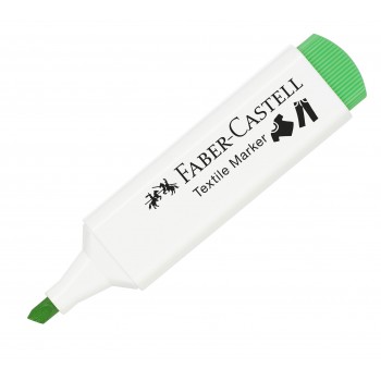 Marker textil verde neon faber-castell