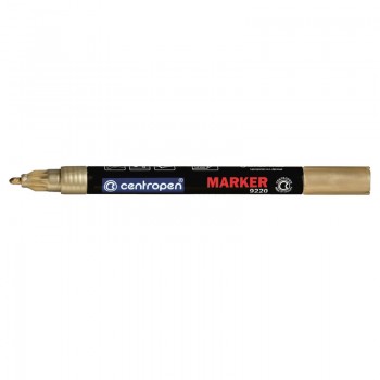Marker vopsea aurie 1.5mm 9220 centropen Marker vopsea aurie 1.5mm 9220 centropen