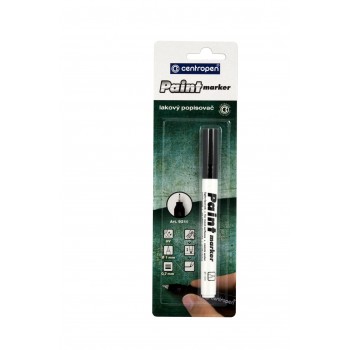 Marker vopsea neagra 0.7mm 9211 centropen