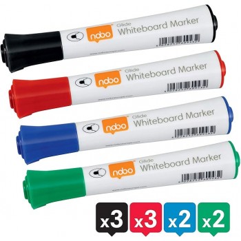 Marker whiteboard 3mm 10 buc/set nobo