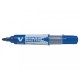 Marker whiteboard albastru 6mm varf rotund vboard pilot