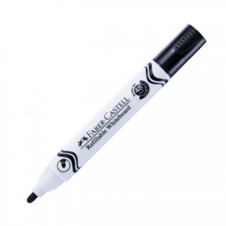 Marker whiteboard negru w20 faber-castell