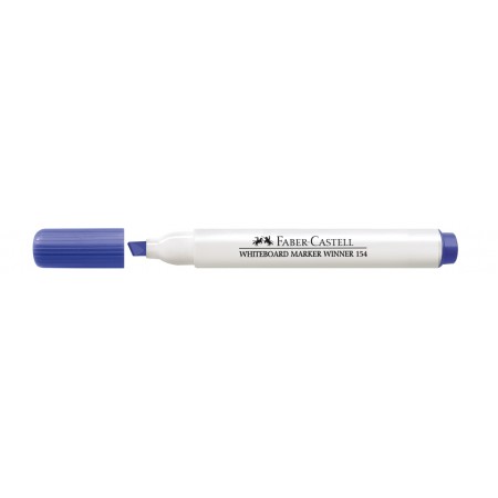 Marker whiteboard varf tesit albastru winner 152 faber-castell Marker whiteboard varf tesit albastru winner 152 faber-castell